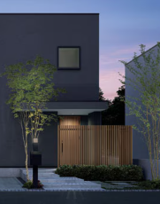 更埴トーヨー住器の【東御市】新築完成に合わせ、デザイン性も優れた目隠しを設置したいとご相談の施工事例詳細写真1
