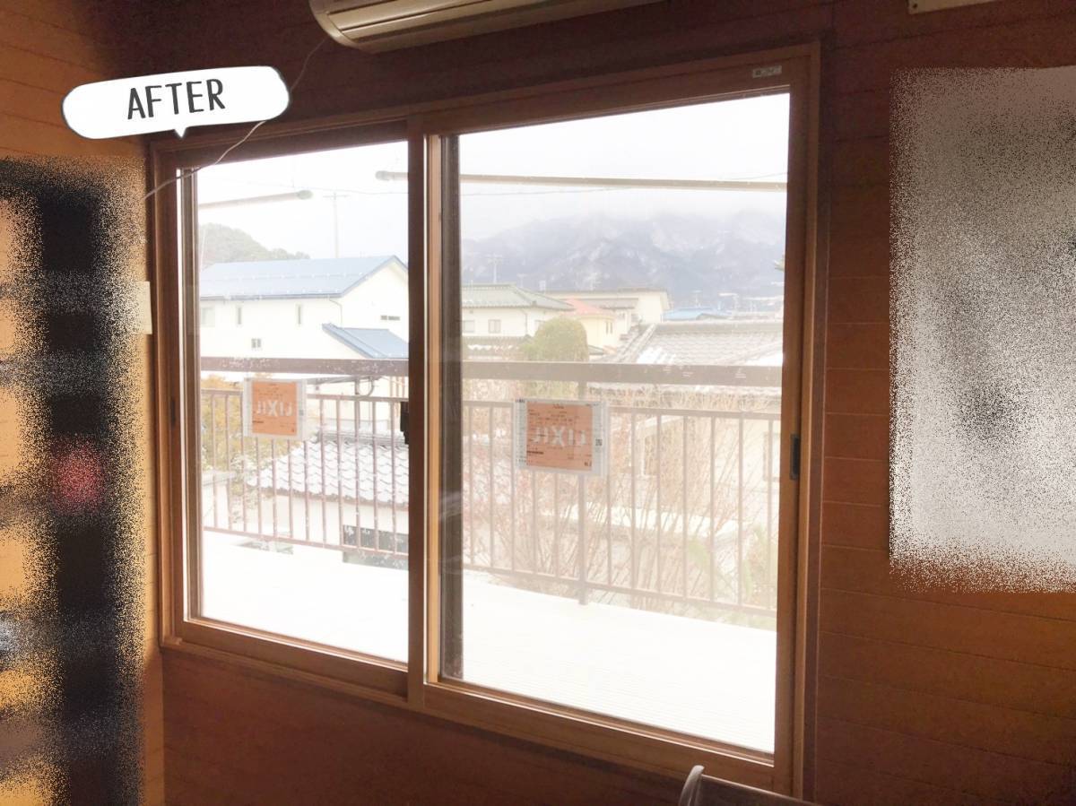 更埴トーヨー住器のサッシの結露が酷く…内窓の設置希望(須坂市)の施工後の写真2