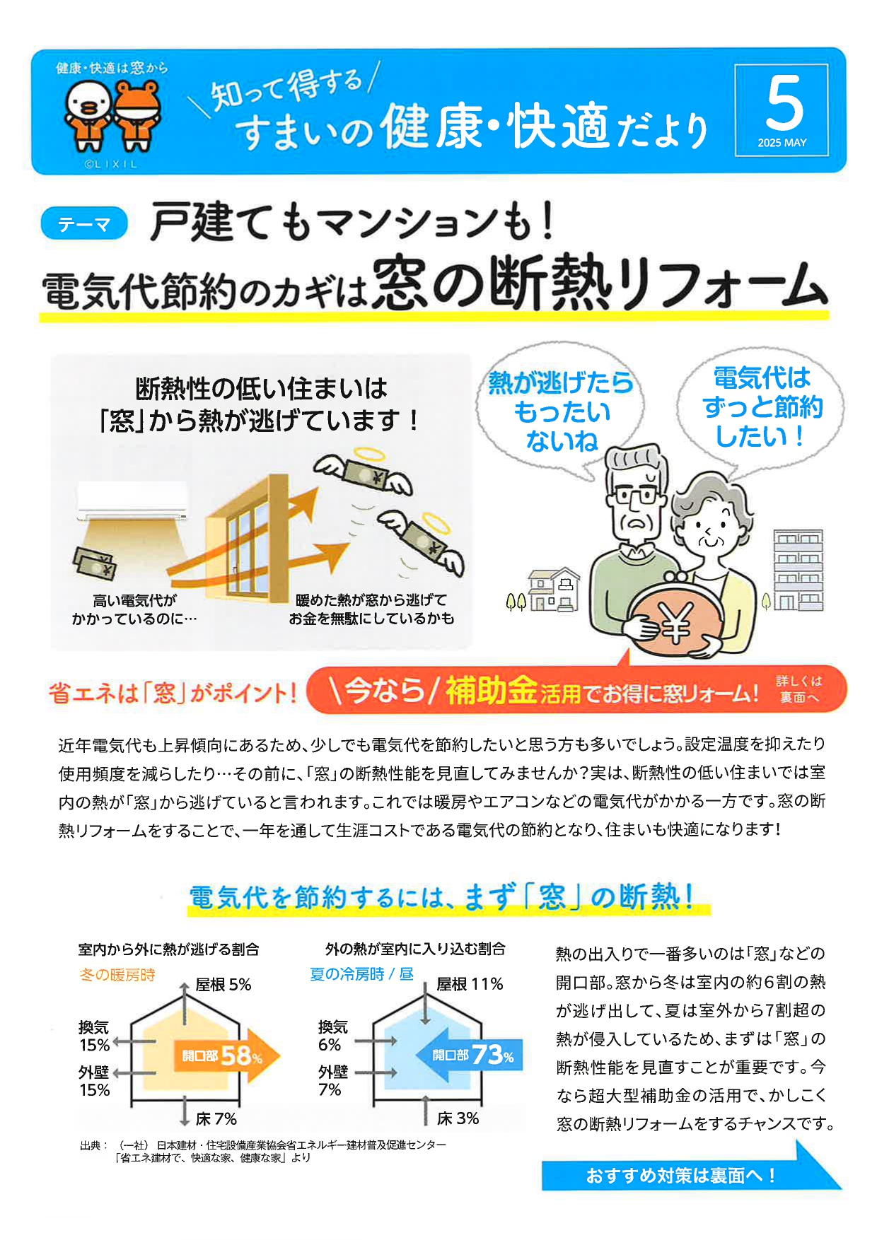 ◆知って得するすまいの健康・快適だより 2025 MAY◆ イソベトーヨー住器のイベントキャンペーン 写真1