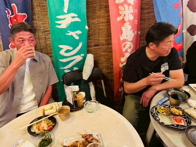 お誕生日飲み会をしました イソベトーヨー住器のブログ 写真1