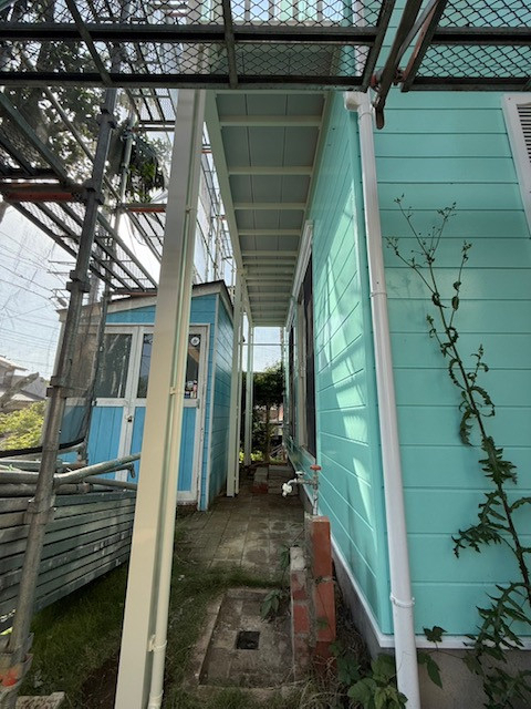イソベトーヨー住器の笛吹市八代町 バルコニー取付の施工例の施工後の写真3