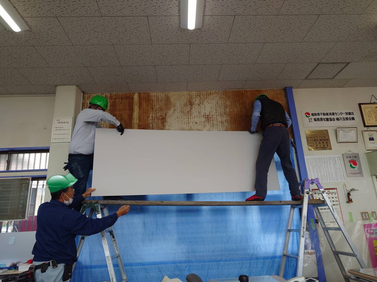 柳川サッシ販売の部屋の壁を有効利用！　暮らしに変化と安全を！の施工前の写真3