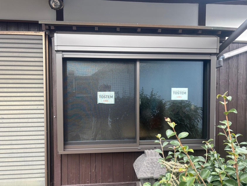 柳川サッシ販売の外窓断熱改修🪟と段差緩和↗️と床板張替🔨工事の施工後の写真1