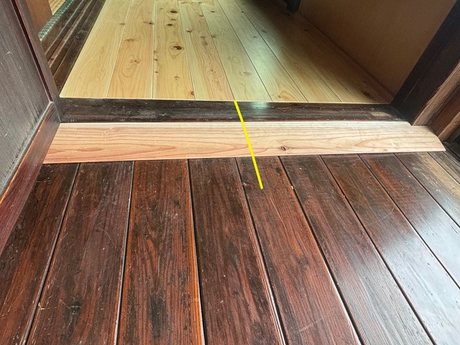 柳川サッシ販売の外窓断熱改修🪟と段差緩和↗️と床板張替🔨工事の施工後の写真2