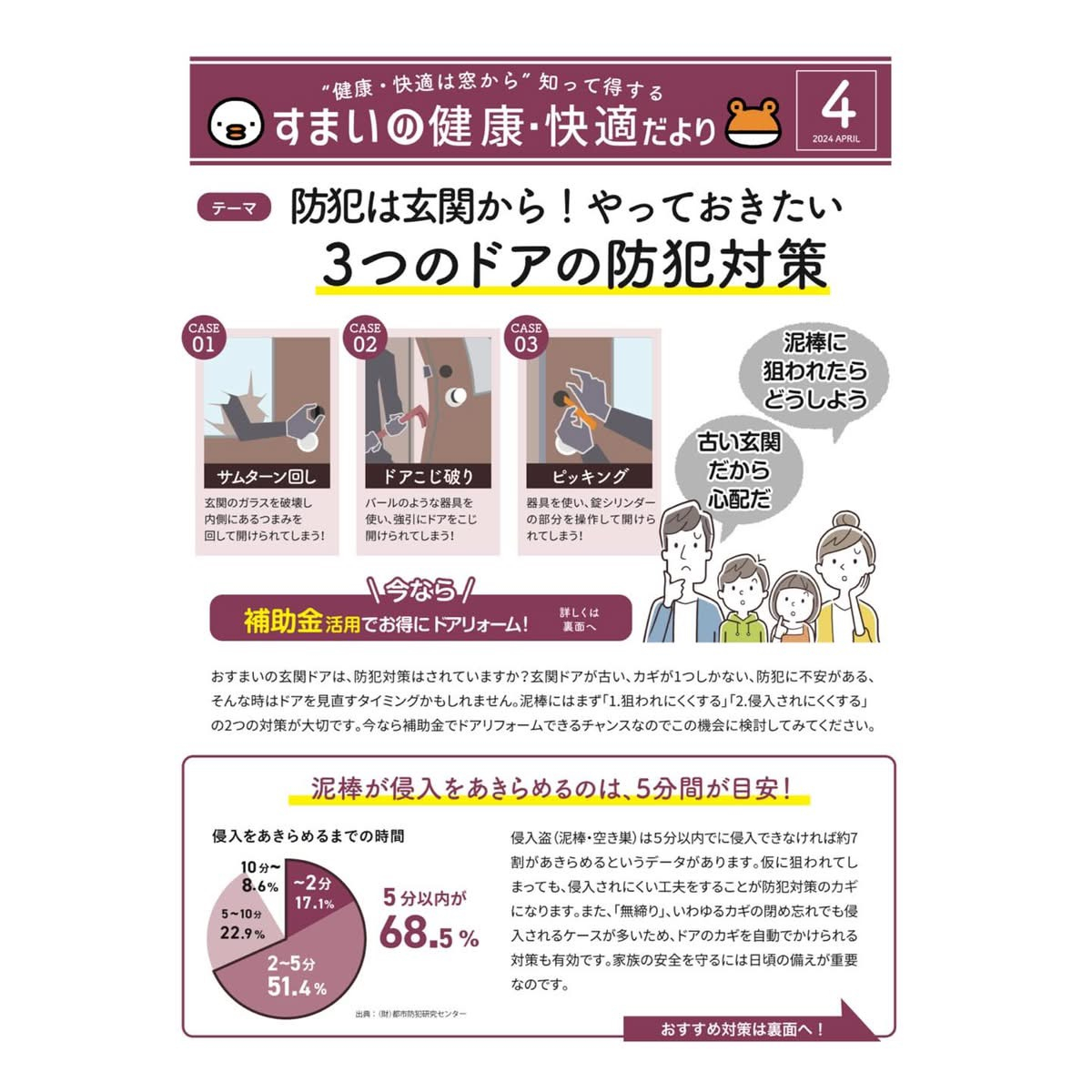おススメ防犯対策！ MITSUWA 西尾のイベントキャンペーン 写真1