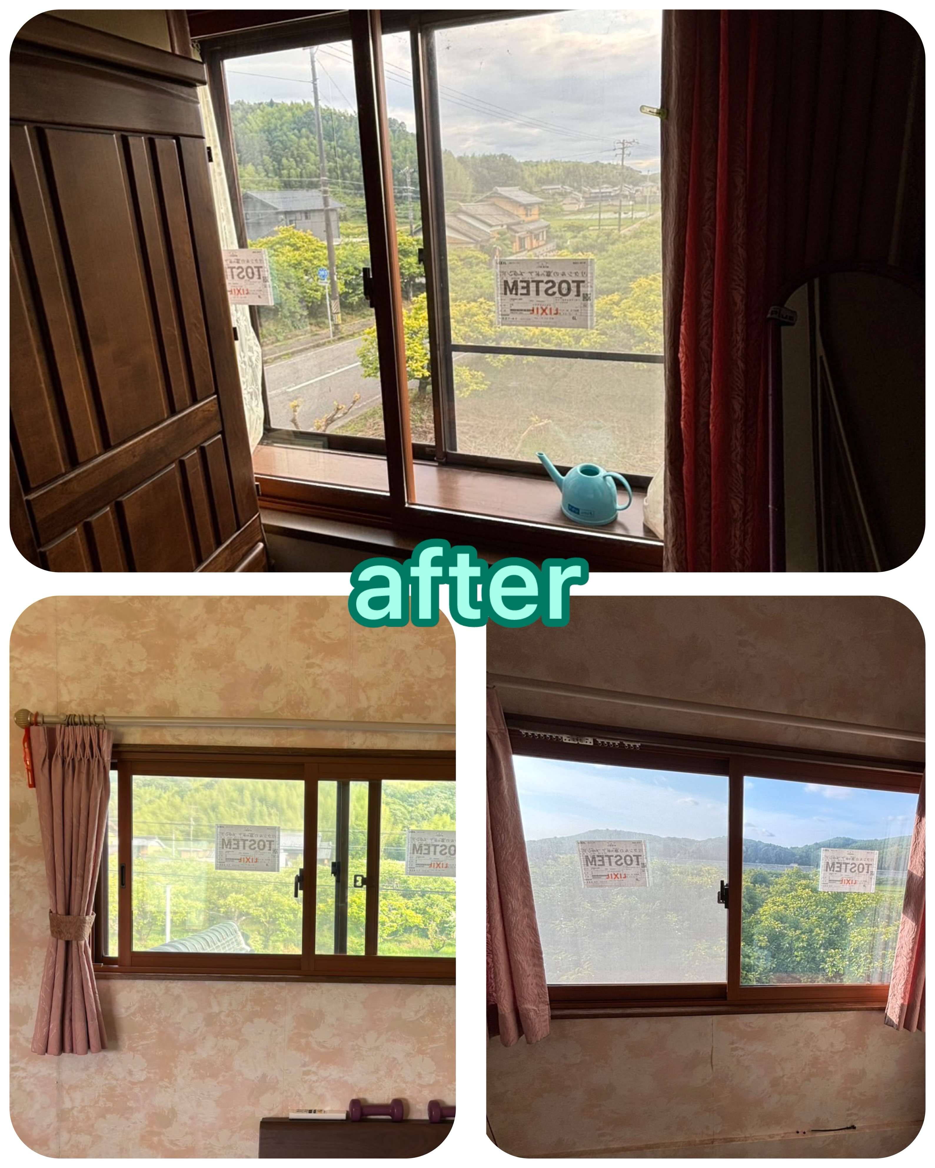 内窓の取付けをさせていただきました。 MITSUWA 西尾のブログ 写真2