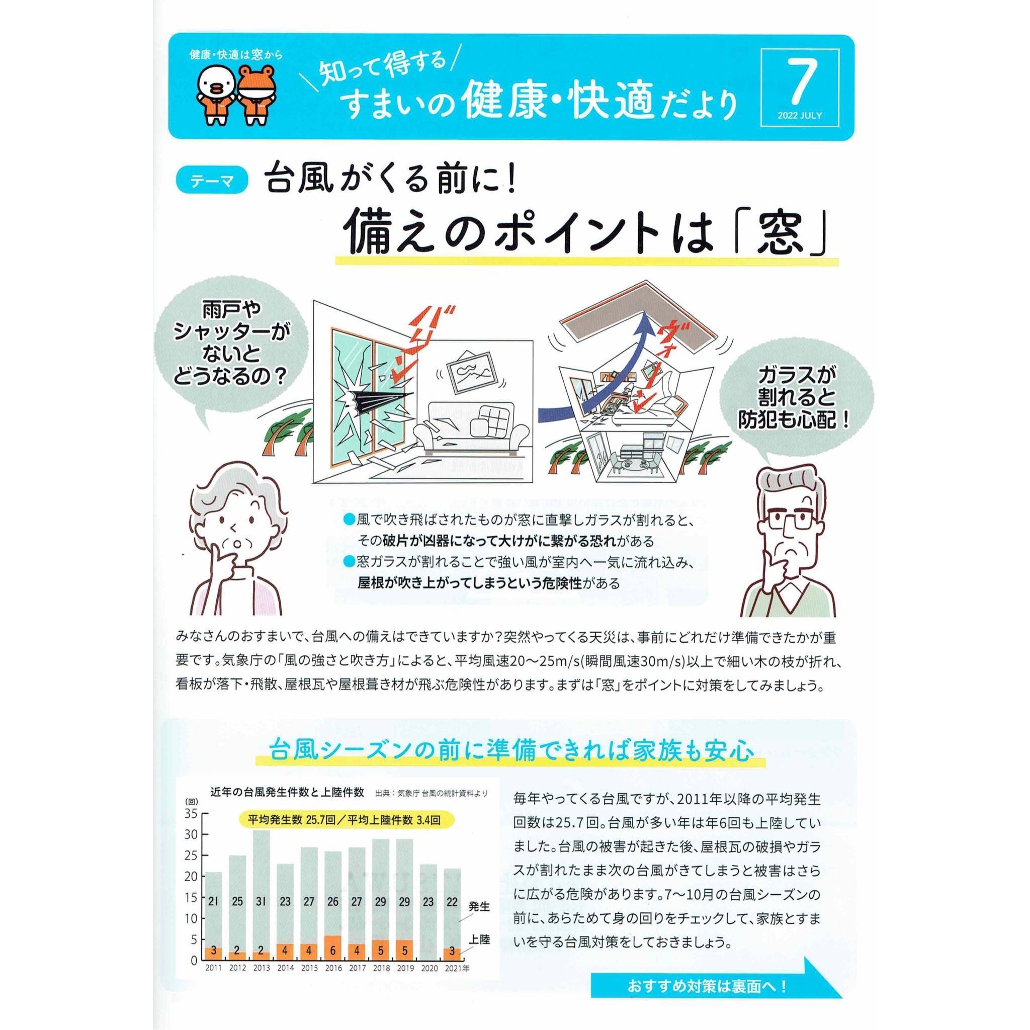 “健康・快適は窓から”知って得する すまいの健康・快適だより MITSUWA 西尾のイベントキャンペーン 写真1