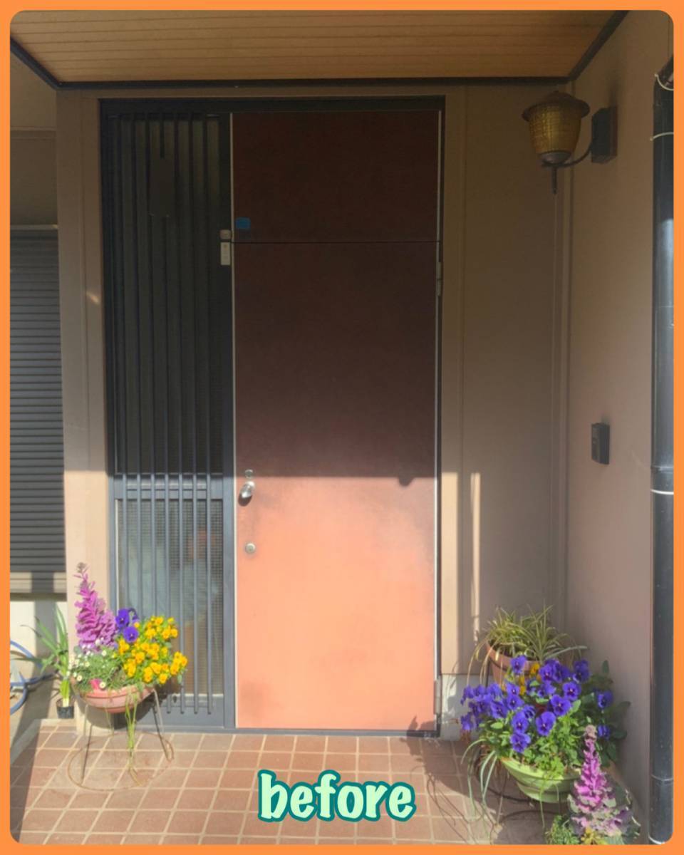 MITSUWA 西尾の老朽化により、玄関を取替えたい！の施工前の写真1