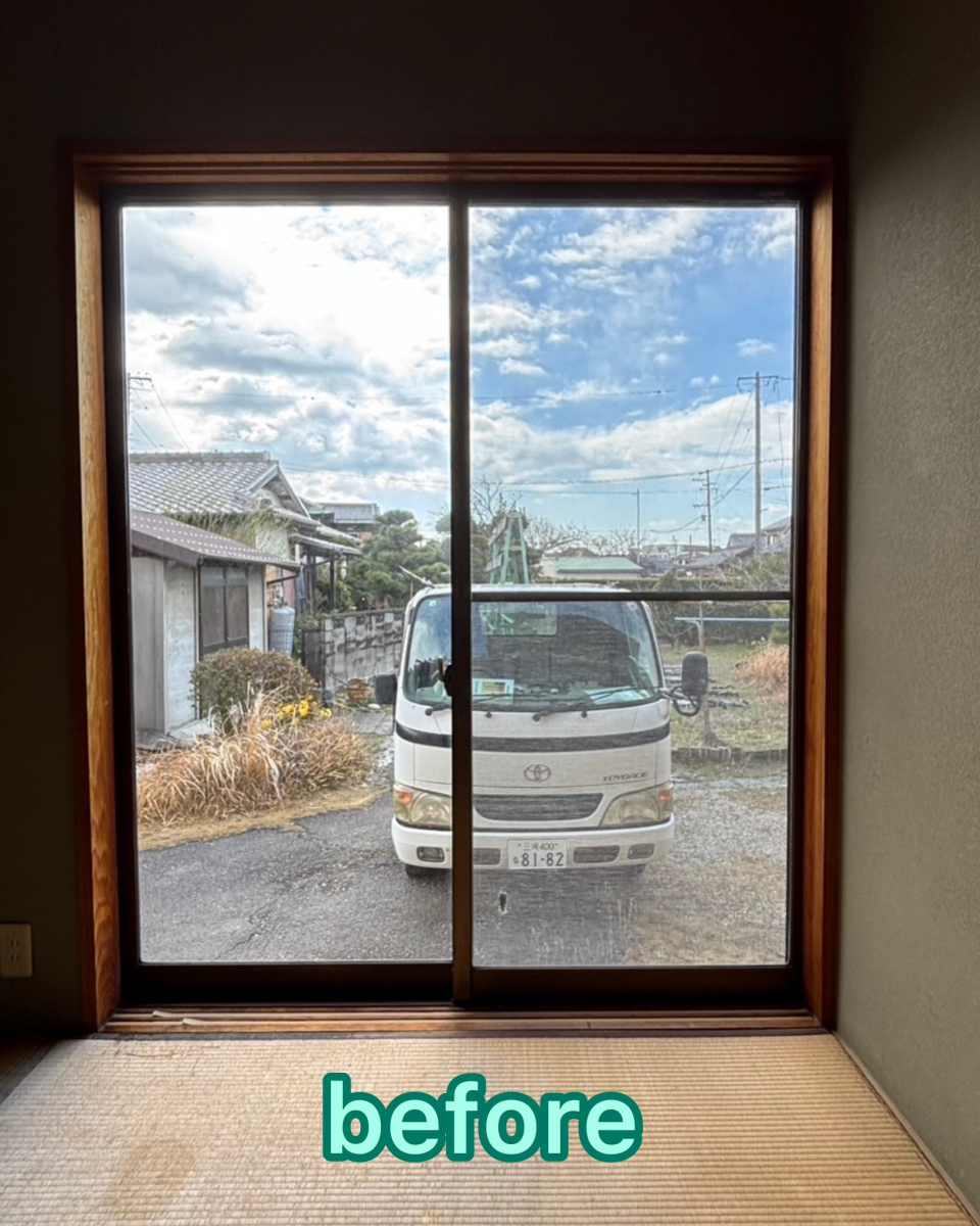 MITSUWA 西尾の内窓設置のご依頼をいただきました!の施工後の写真1