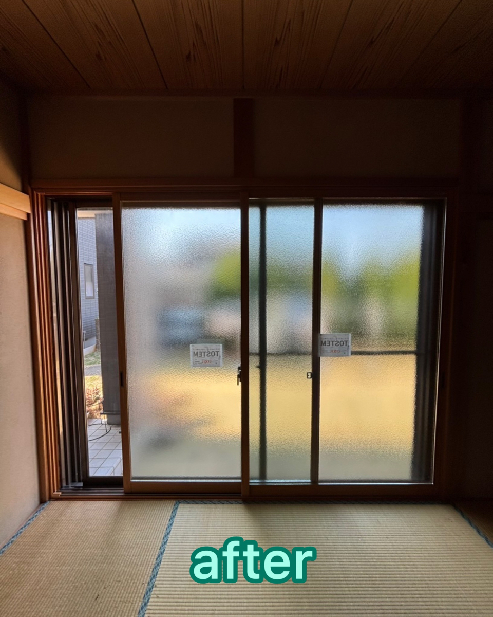 MITSUWA 西尾の内窓設置のご依頼をいただきました！の施工後の写真1