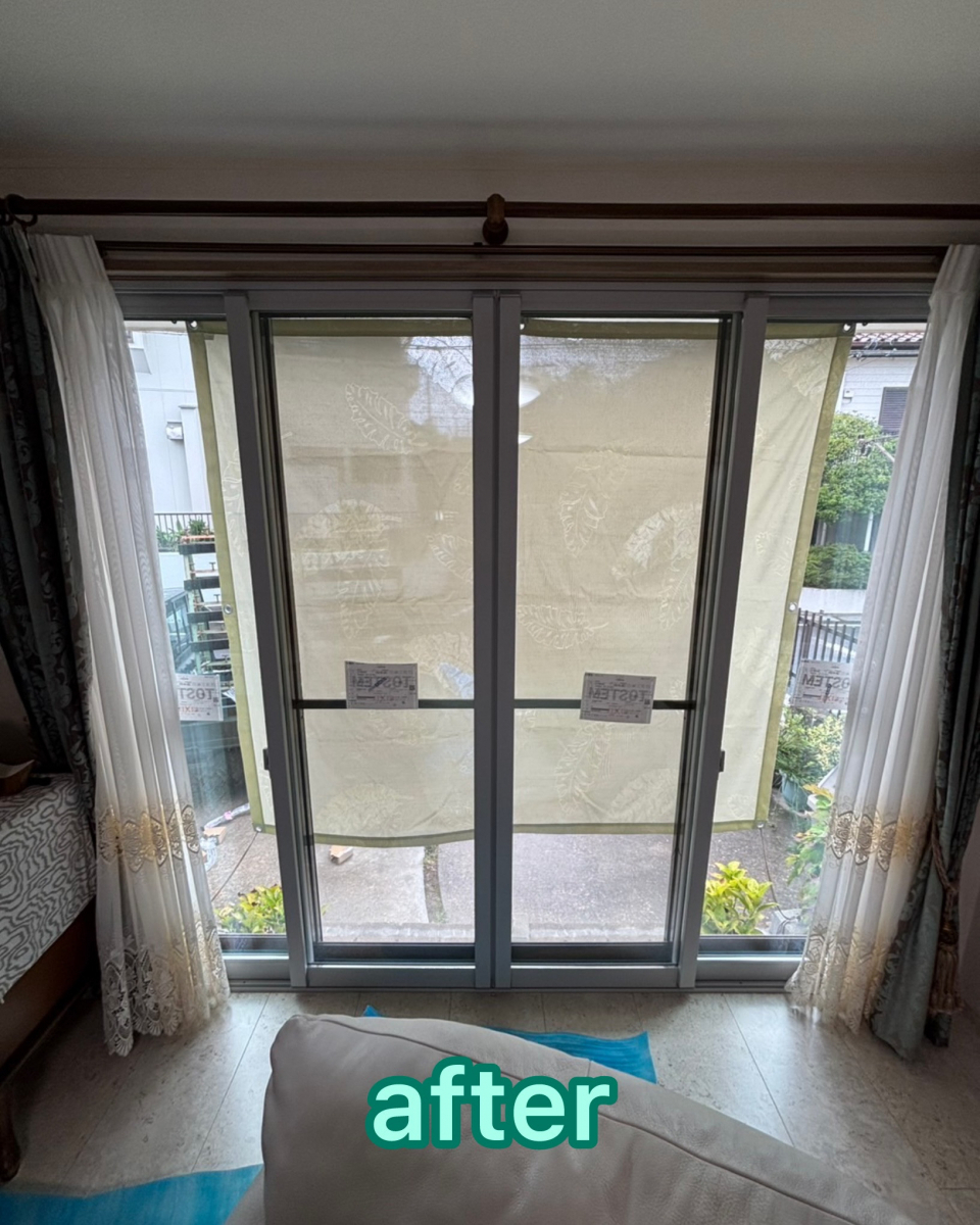 MITSUWA 西尾の内窓の設置をさせていただきました。の施工後の写真1