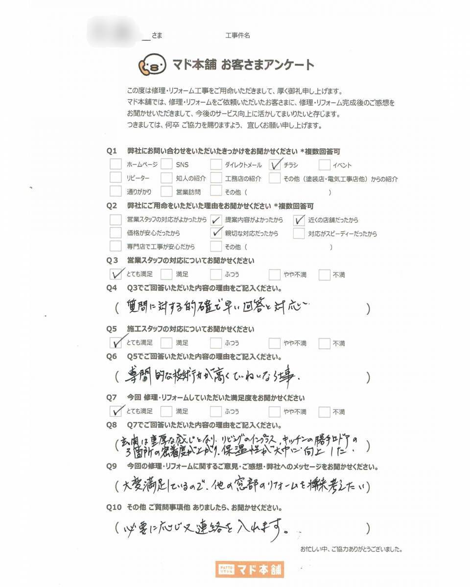 MITSUWA 西尾のこれで念願のドアを開けずに換気が出来る！のお客さまの声の写真1