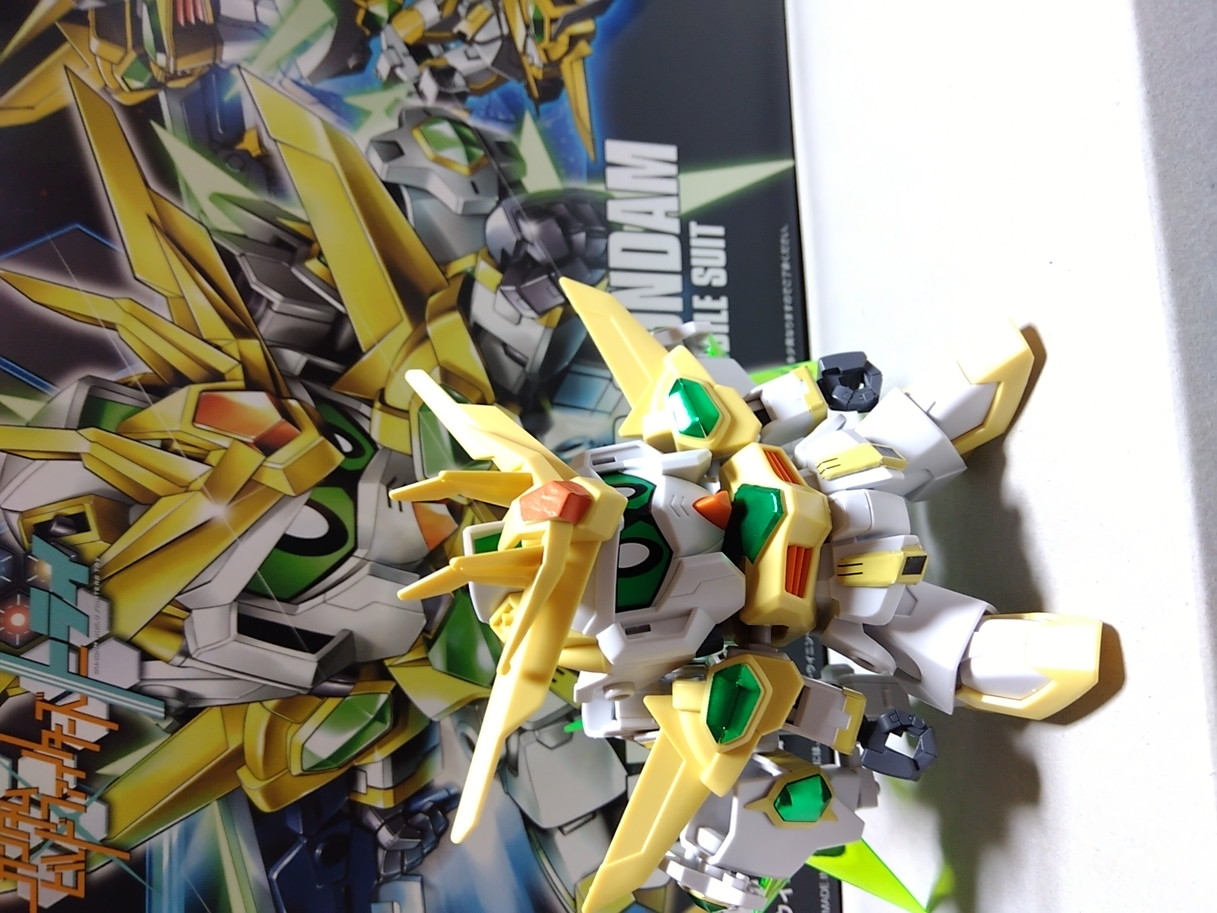 SD スタ-ウイニングガンダム完成 丸光トーヨーのブログ 写真1