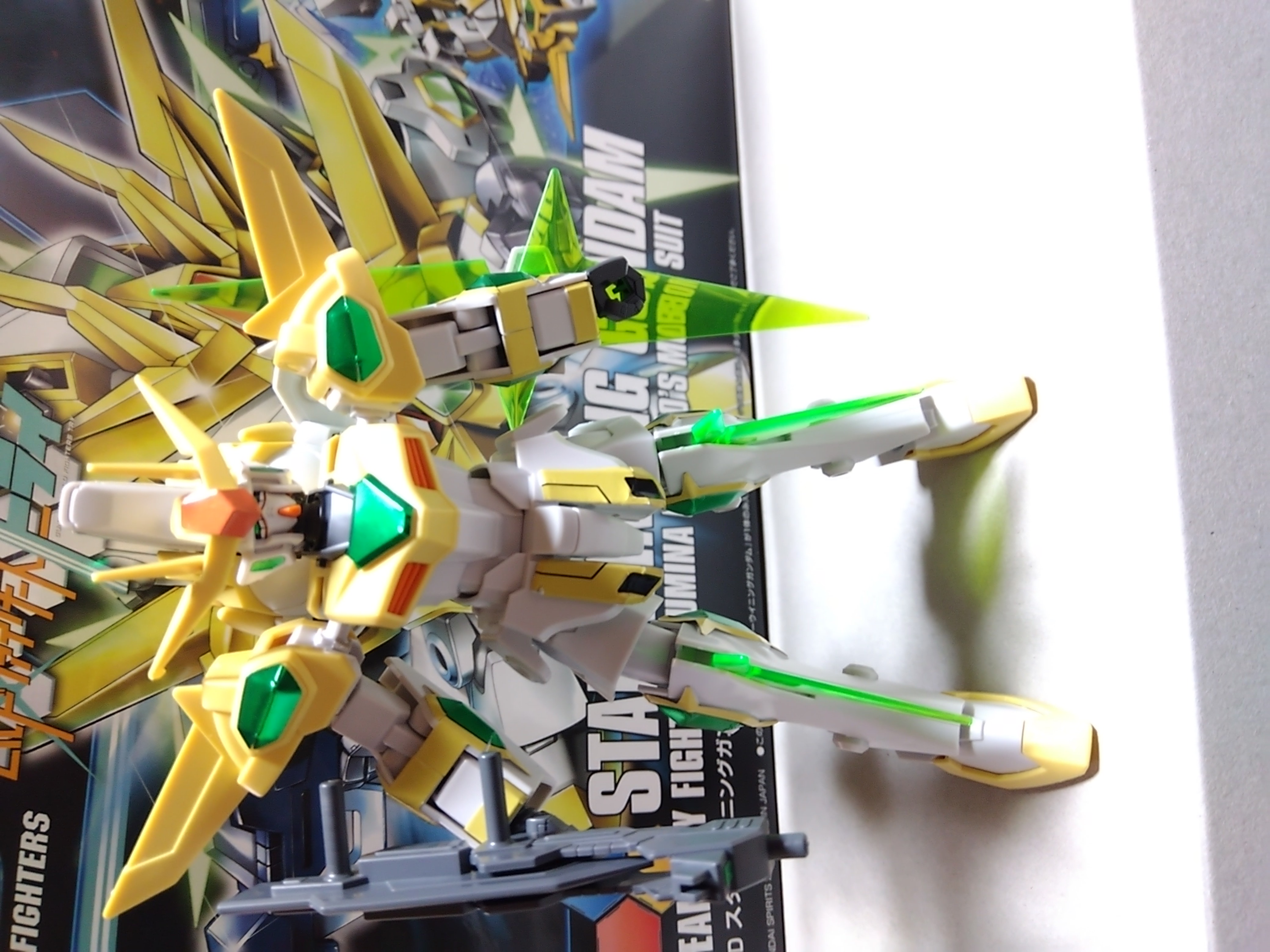 SD スタ-ウイニングガンダム完成 丸光トーヨーのブログ 写真2