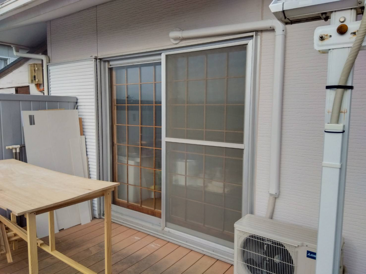 丸光トーヨーのリプラス工事しました。の施工前の写真1