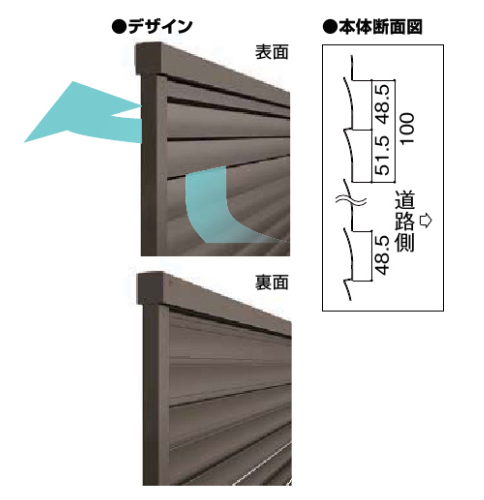 TERAMOTOの【施工例】隣地との境界に目隠し用のフェンスを施工させていただきました。の施工事例詳細写真1