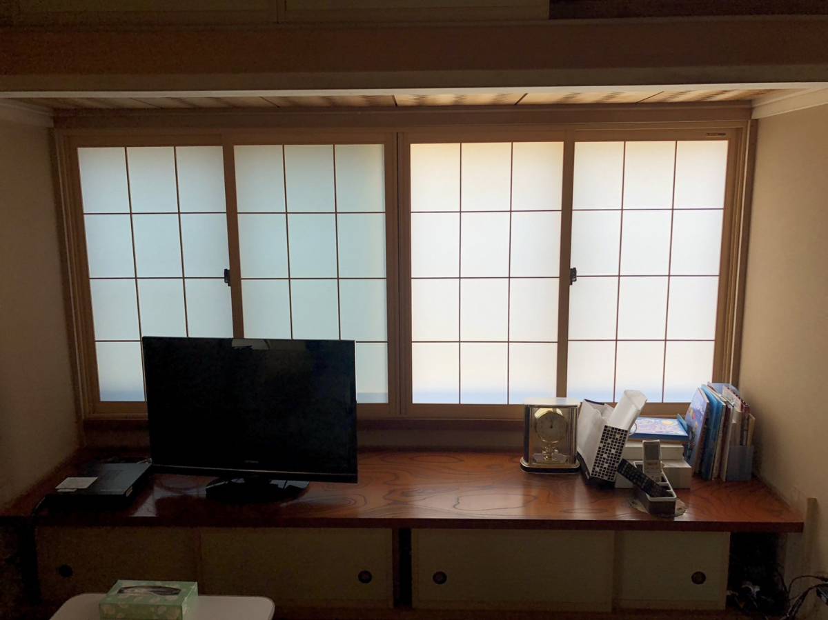 TERAMOTOの【補助金対象】内窓インプラス　和室用の施工後の写真1