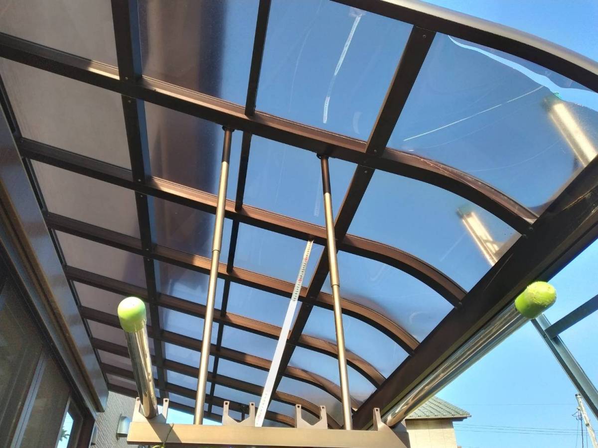 TERAMOTOの【施工例】テラス屋根補修の施工前の写真1