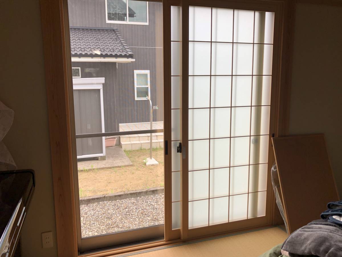 TERAMOTOの【補助金対象】内窓　和室用格子入り仕様の施工後の写真1