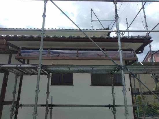 TERAMOTOの【施工例】屋根パネルを交換しました。施工事例写真1