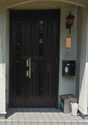 TERAMOTOの【施工例】玄関ドアを断熱仕様の玄関ドアに１日で取替しました。の施工前の写真1
