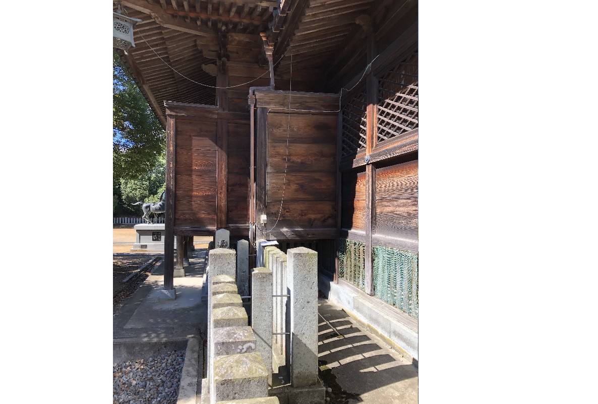 TERAMOTOの【施工例】神社のアルミ囲い工事を施工させていただきました。の施工前の写真2