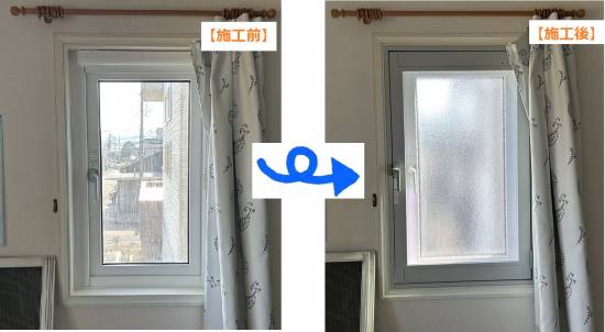 TERAMOTOの【施工例】内窓インプラス　開きドア　ライトグレー色施工事例写真1