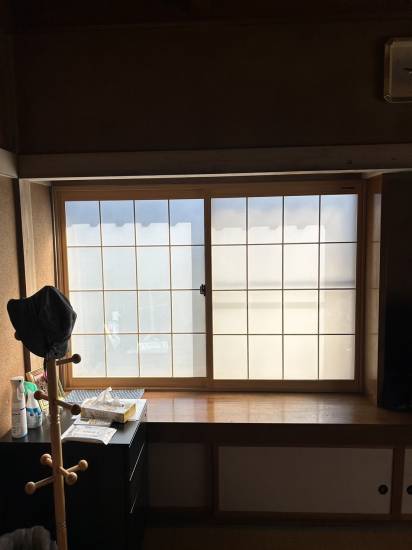 TERAMOTOの【施工例】和室の障子を取り外して、内窓を施工させていただきました。施工事例写真1