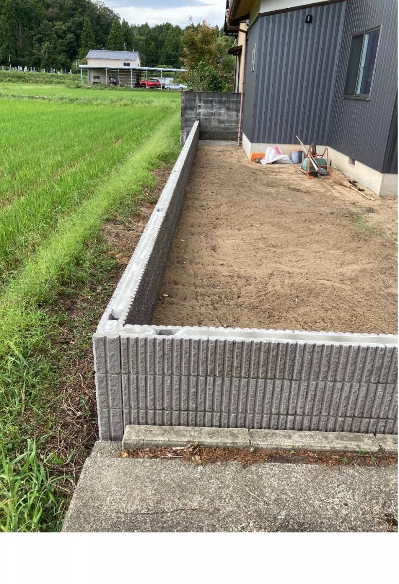 TERAMOTOの【施工例】敷地境界にフェンスを施工させていただきました。の施工前の写真2