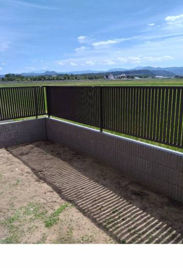 TERAMOTOの【施工例】敷地境界にフェンスを施工させていただきました。施工事例写真1