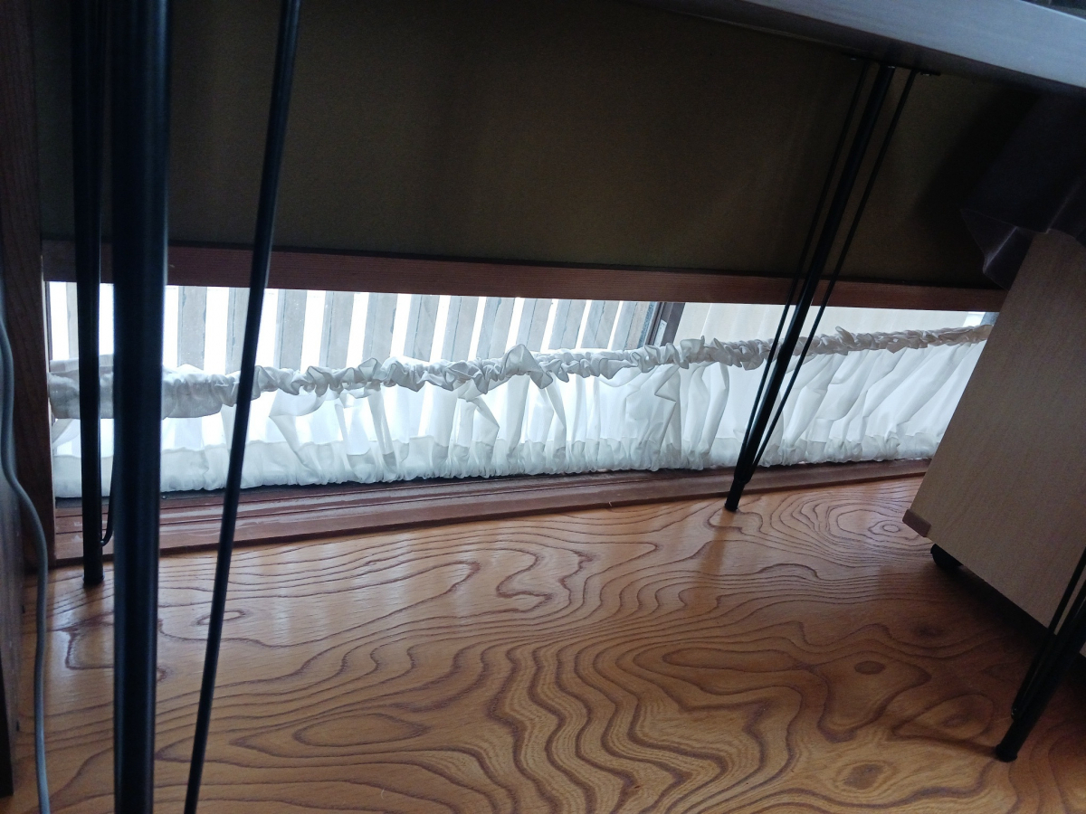 TERAMOTOの【内窓施工例】和室のアルミサッシ窓内側に内窓インプラスを施工させていただきました。の施工前の写真2
