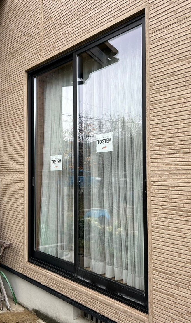 TERAMOTOの【ガラス施工例】引違い窓の複層ガラスのみを交換させていただきました。の施工後の写真1