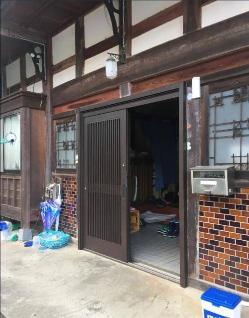 TERAMOTOの【施工例】玄関引戸の施工前の写真1