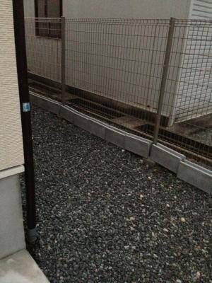 TERAMOTOの【施工例】フェンスの施工前の写真2