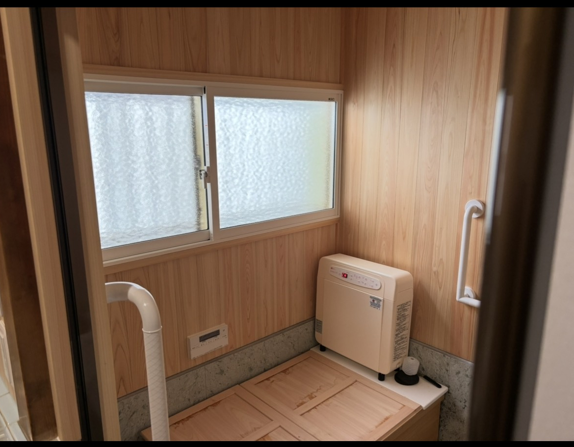 青梅トーヨー住器 湘南支店の【神奈川県藤沢市】浴室リフォーム後に内窓設置しました。の施工後の写真1