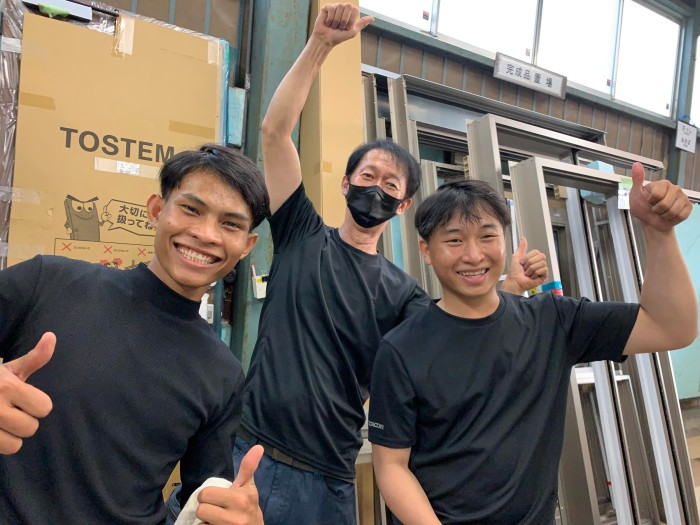 工務部に🇻🇳ベトナムから、実習生2人が仲間になりました🤗 コーホクトーヨー住器のブログ 写真1