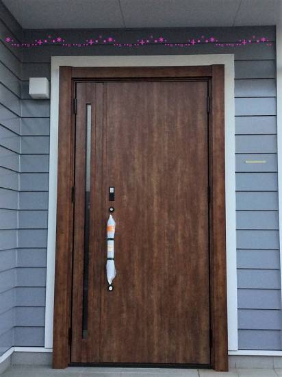 コーホクトーヨー住器のリシェント玄関ドア施工事例写真1