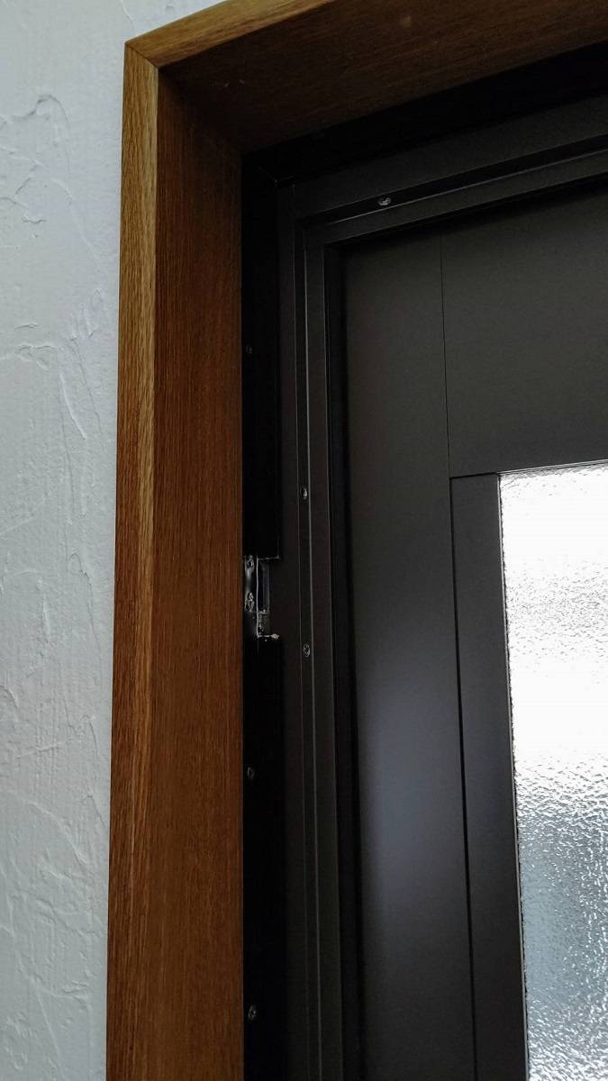 ツカサトーヨー住器の☆リシェント玄関ドアの取替え工事☆の施工前の写真3
