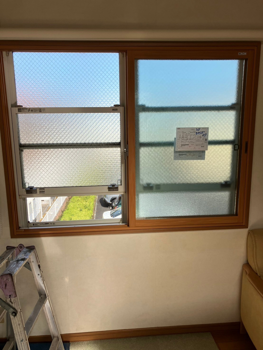 ミネオトーヨー住器の平塚市にて内窓設置10か所!ご依頼いただきましたの施工後の写真2