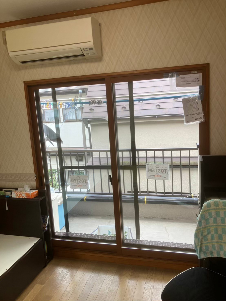 ミネオトーヨー住器の小田原市にて内窓「インプラス」の施工後の写真3