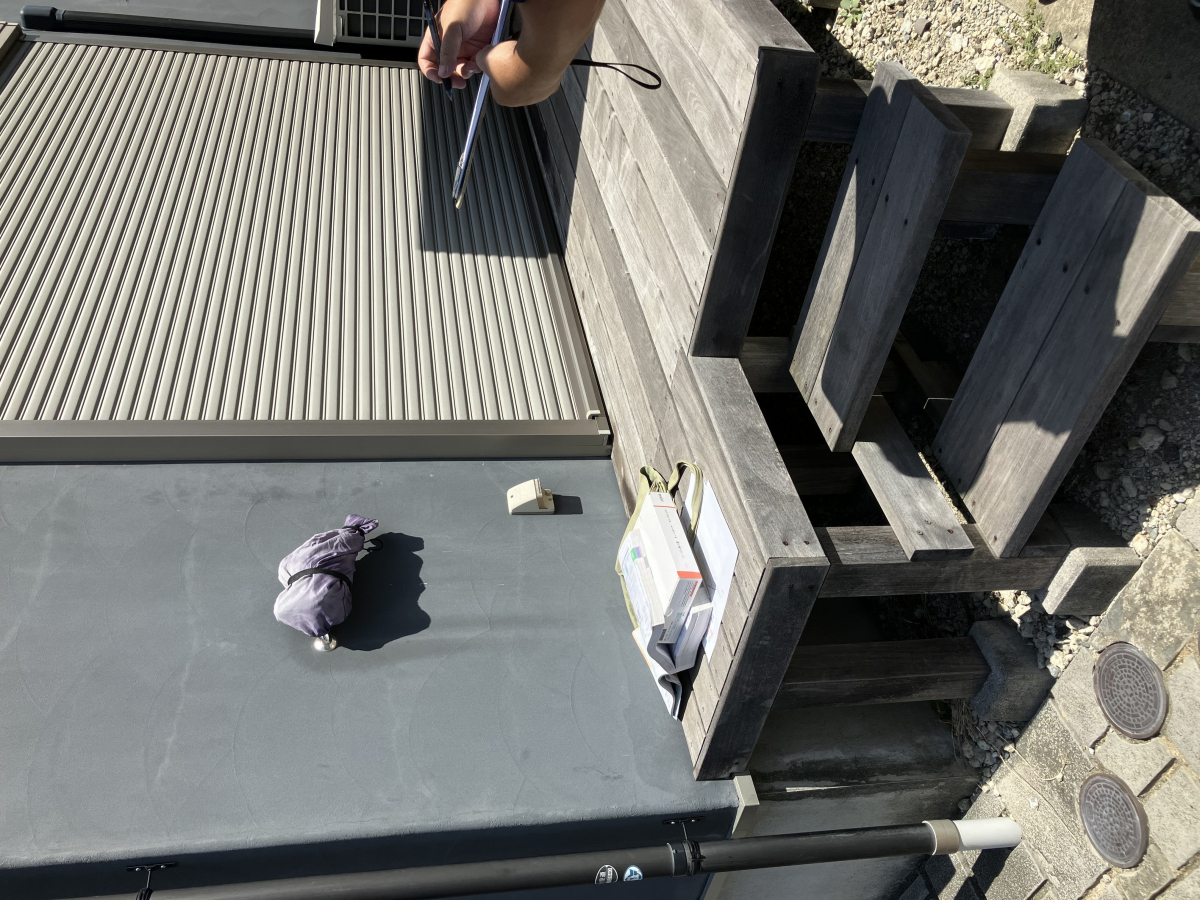 ミネオトーヨー住器の二宮町にて門扉・目隠しを設置しました！の施工前の写真1