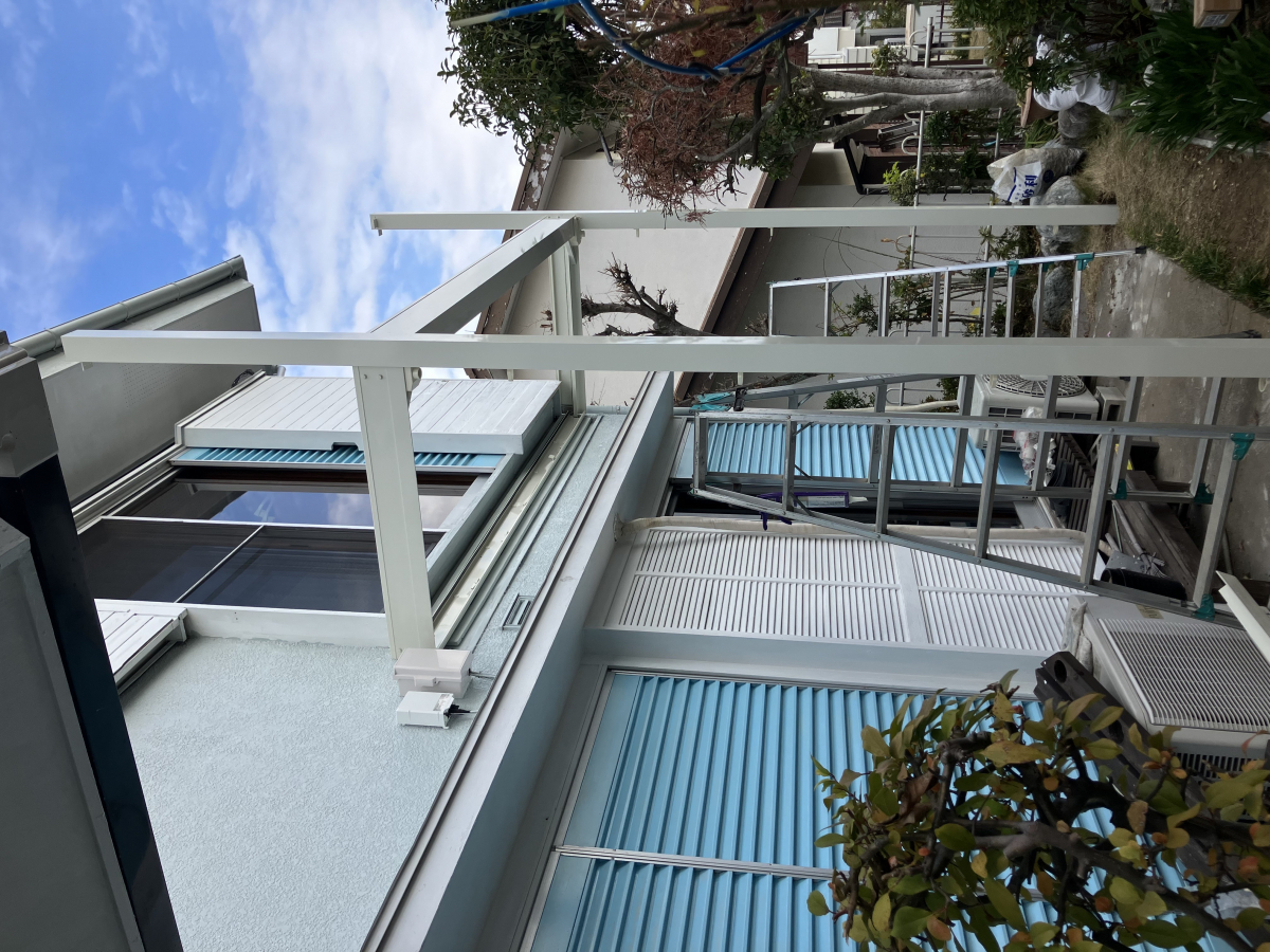 ミネオトーヨー住器の大磯町にてバルコニーをリニューアル！の施工後の写真1