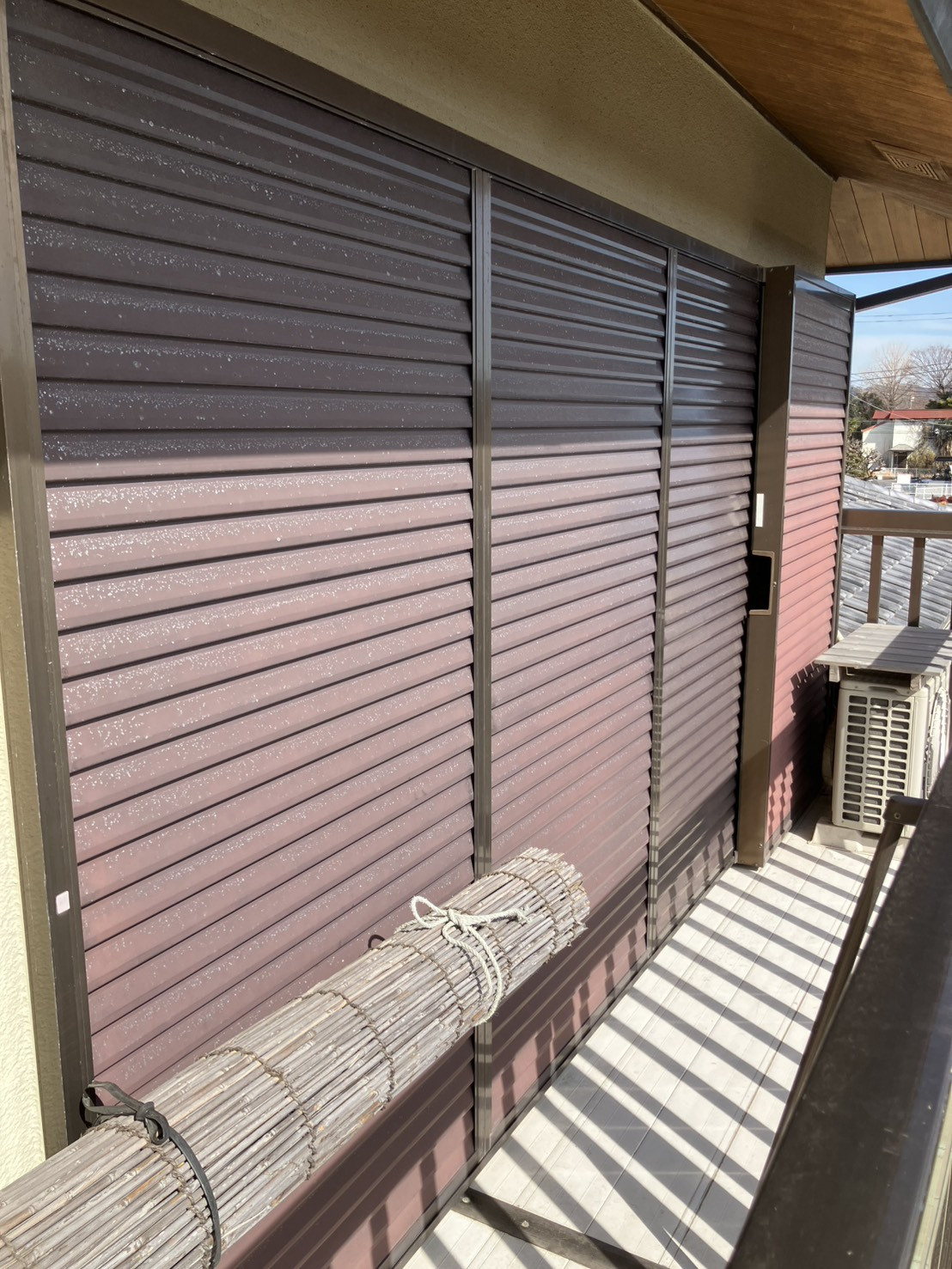 ミネオトーヨー住器の大磯町にて雨戸のリフォーム！の施工前の写真1