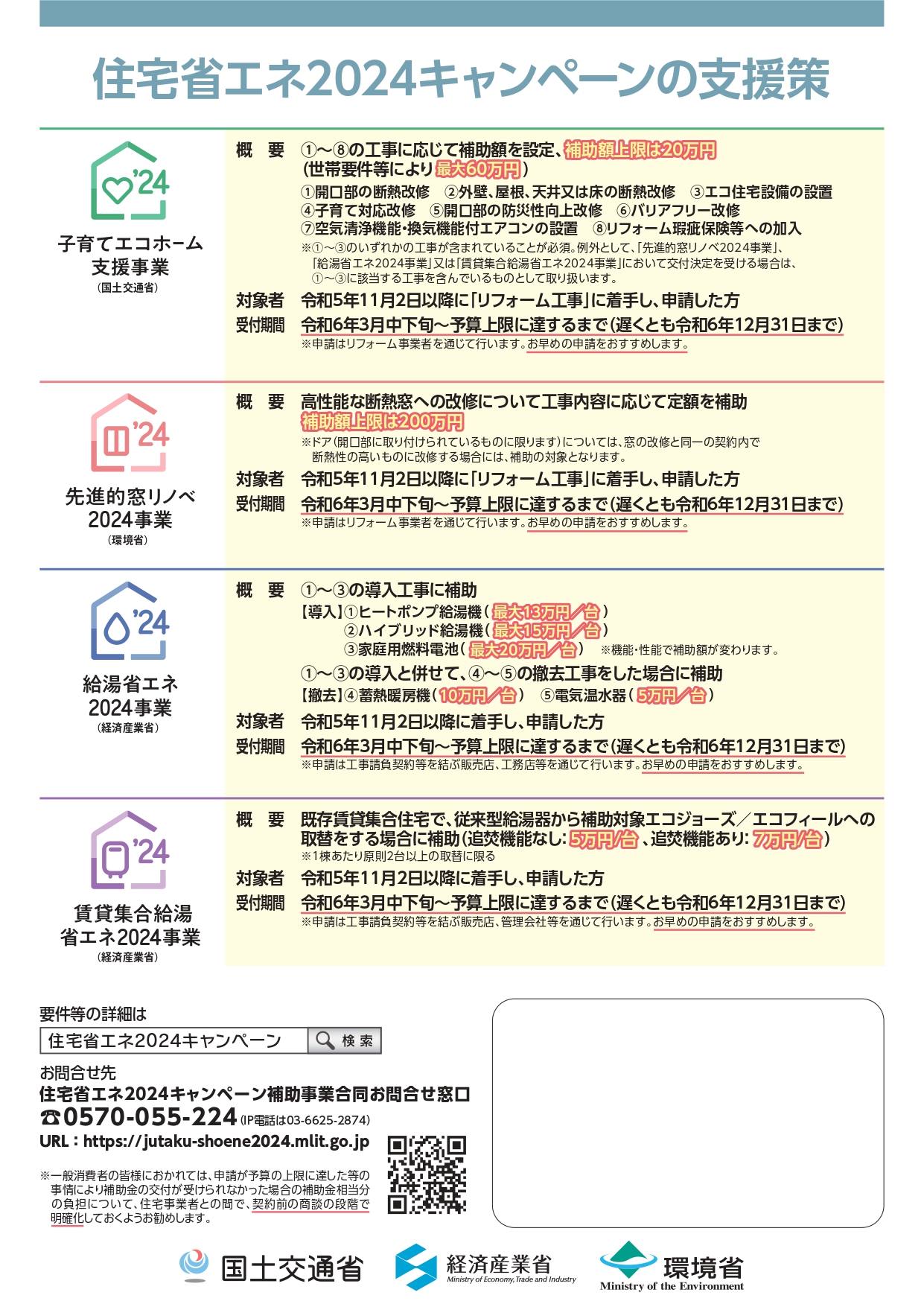 住宅省エネ2024キャンペーン申請がはじまりました タナチョー長崎のイベントキャンペーン 写真2