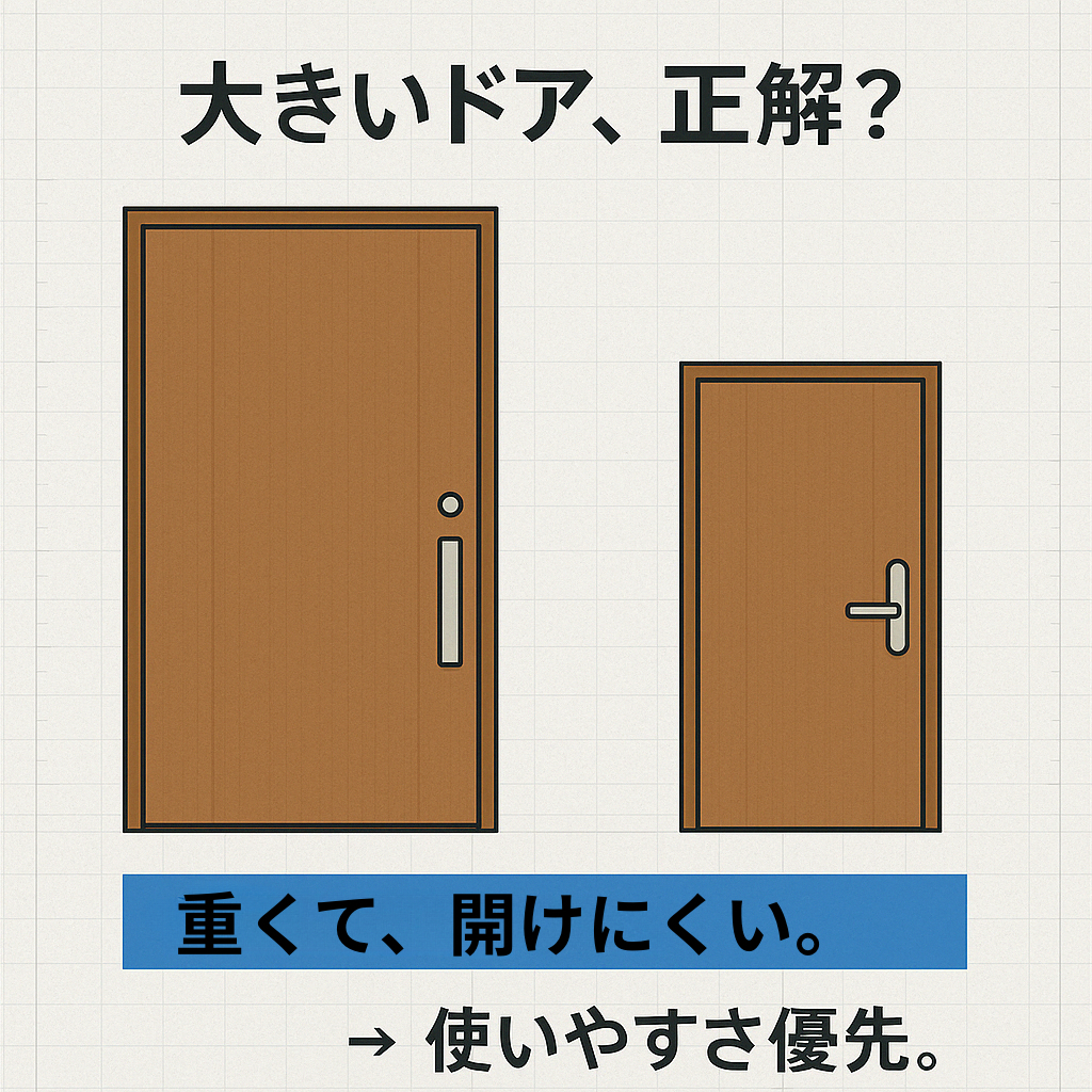 玄関ドアの寸法とは?測り方を解説! 中央建窓のブログ 写真4