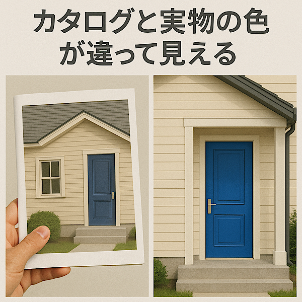 玄関ドア色の失敗とは？後悔しない選び方を解説！ 中央建窓のブログ 写真3