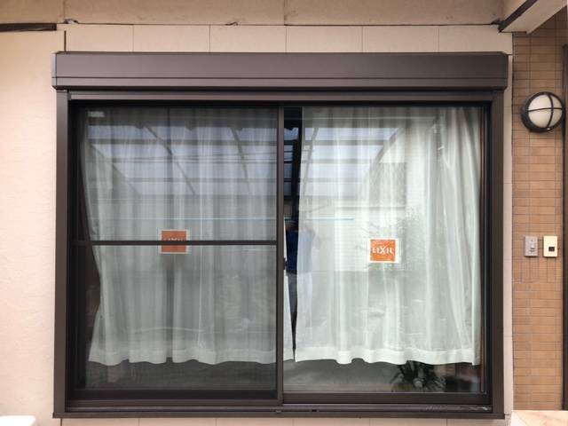 束田トーヨー住器の外窓（複層ガラス）交換で断熱・遮熱効果アップの施工後の写真1