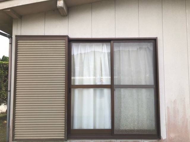 束田トーヨー住器の日除け・西日対策の施工前の写真2