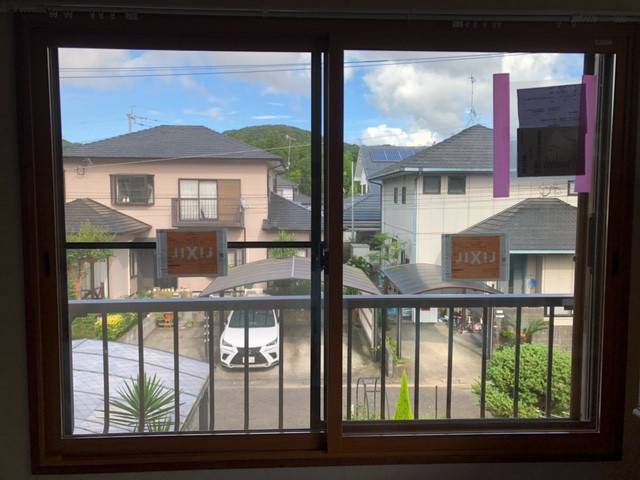 束田トーヨー住器のインプラス（内窓）設置工事の施工後の写真2