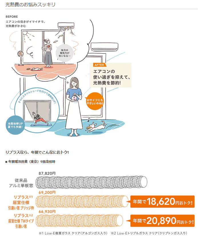 青梅トーヨー住器 所沢店の我慢しない省エネ。インプラスで光熱費対策の施工事例詳細写真3